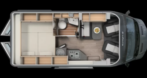 Sunlight Cliff 4x4 Greentrek 590 para 2 personas - Imagen 13
